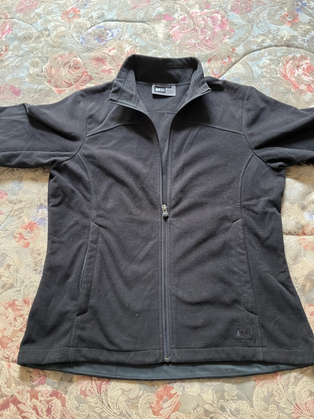 REI fleece jacket.